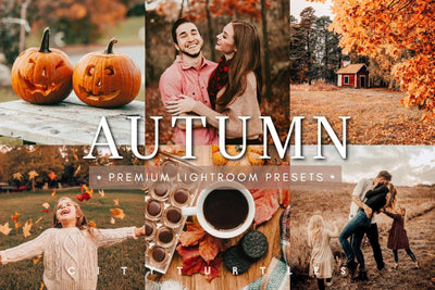 Bright Warm AUTUMN Lifestyle Vibrant Fall Lightroom Presets - CityTurtles