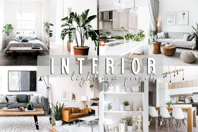 INTERIOR Professional Bright Home Real Estate Lightroom Presets - CityTurtles