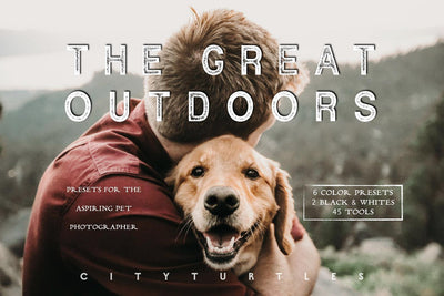 Moody Pet Photography GREAT OUTDOORS Lightroom Presets - CityTurtles