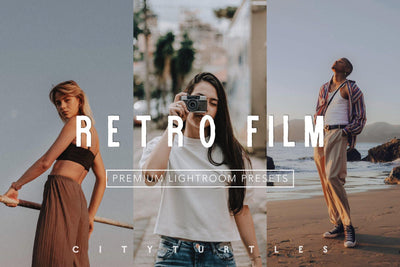 Moody RETRO FILM Color Lightroom Presets - CityTurtles