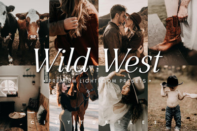 WILD WEST Moody Boho Lightroom Presets - CityTurtles